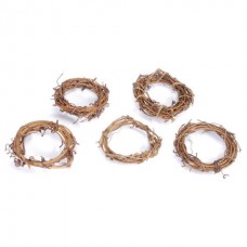 4" Grapevine Wreaths - Package of 12